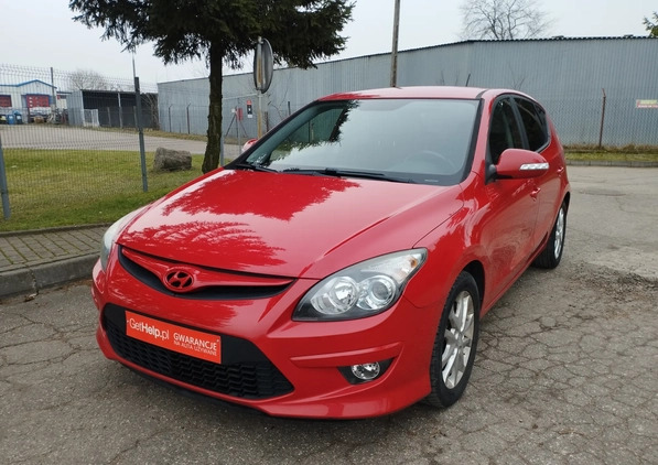 Hyundai I30 cena 16900 przebieg: 149081, rok produkcji 2010 z Płock małe 154